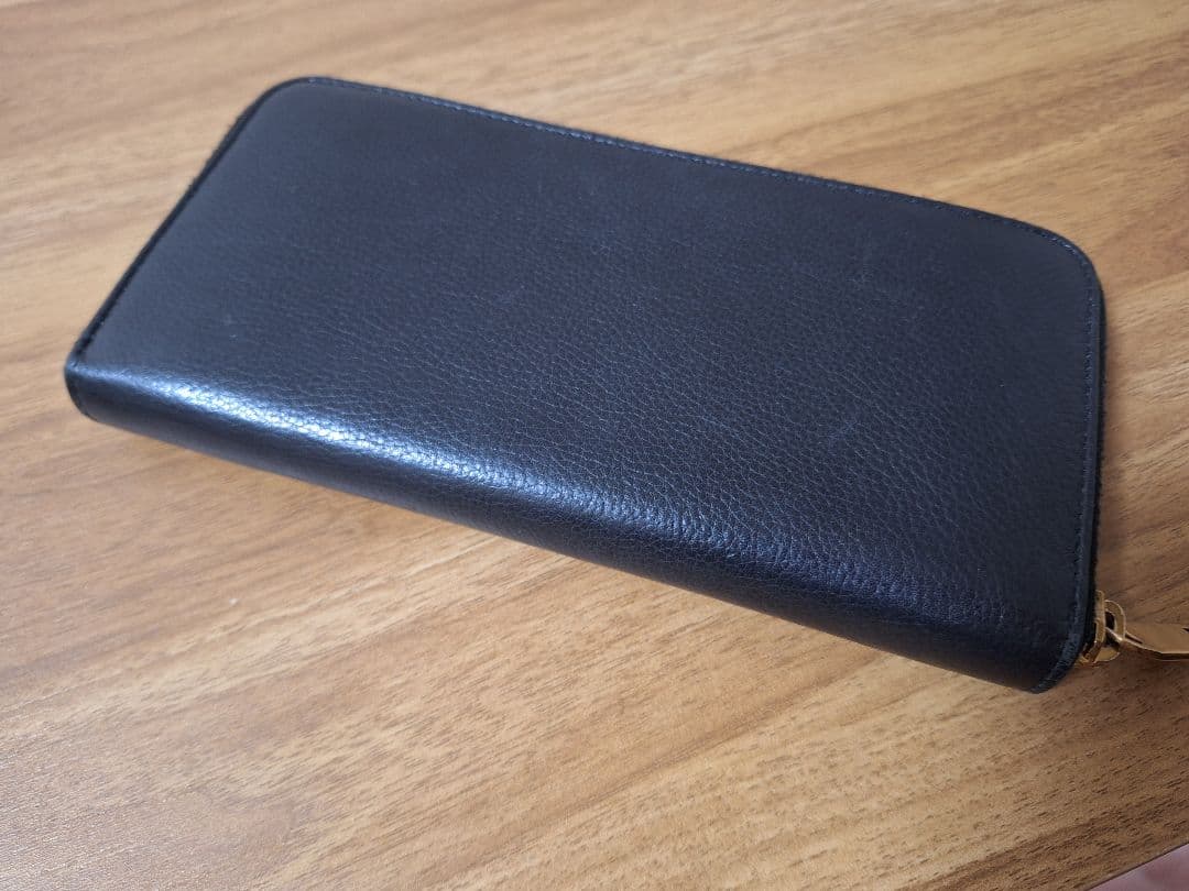 SAINT LAURENT 長財布 黒 レザー