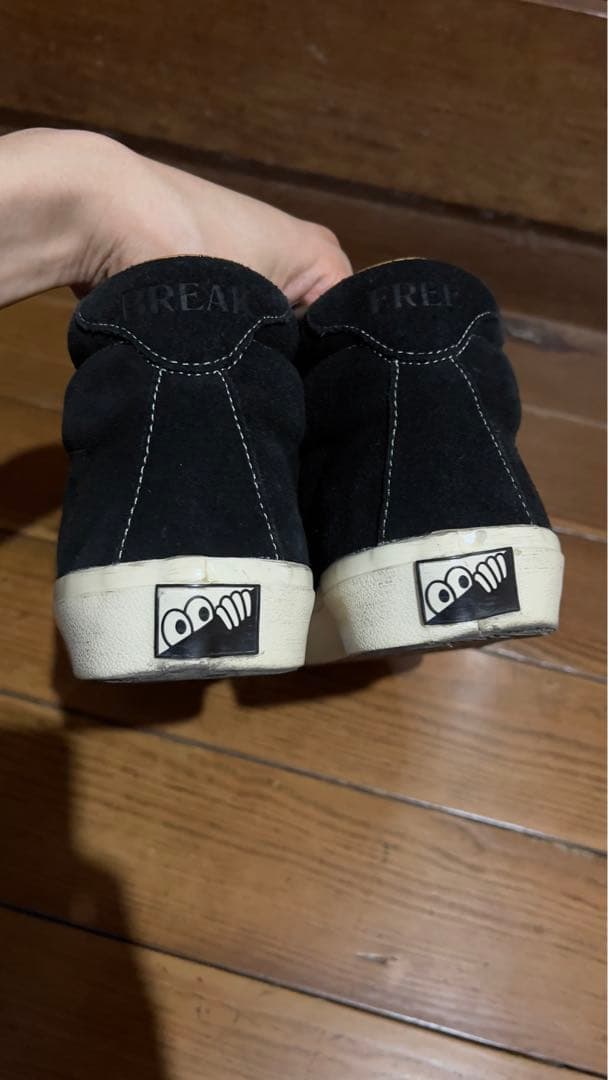 LAST RESORT AB ラストリゾート エービー スエード ハイ ブラック