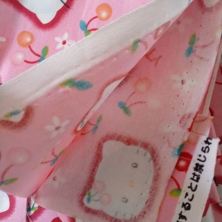 サンリオ ◇キティ◇生地/布/1998/1999◇正規品/未使用◇当時もの