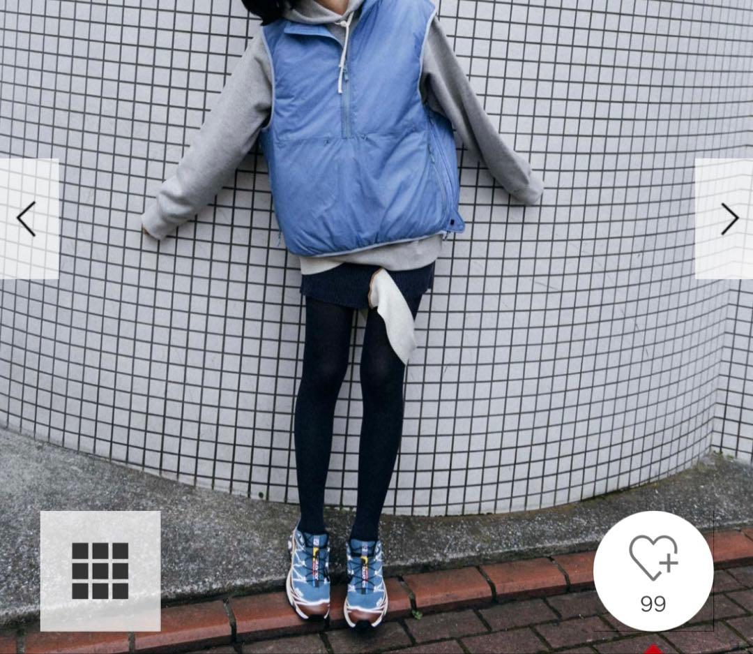 REVERSIBLE PULLOVER PUFF VEST ダイワピア