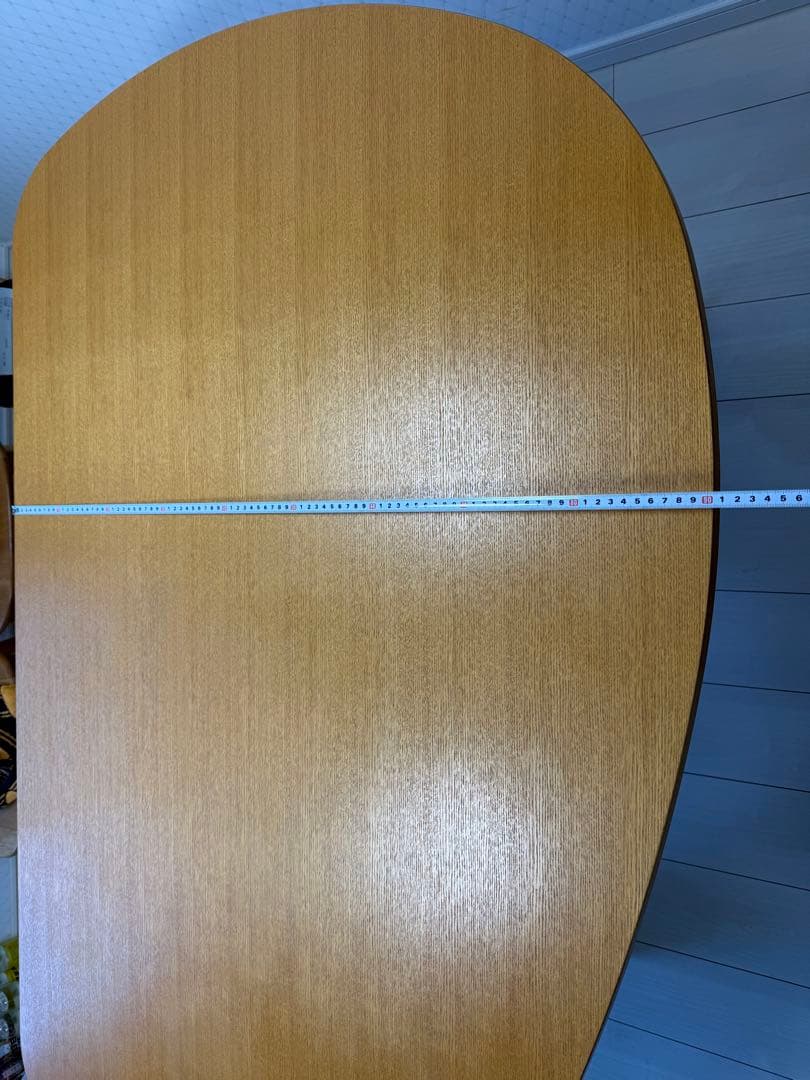 SHUNO 変形ダイニングテーブル 150cm ナチュラル