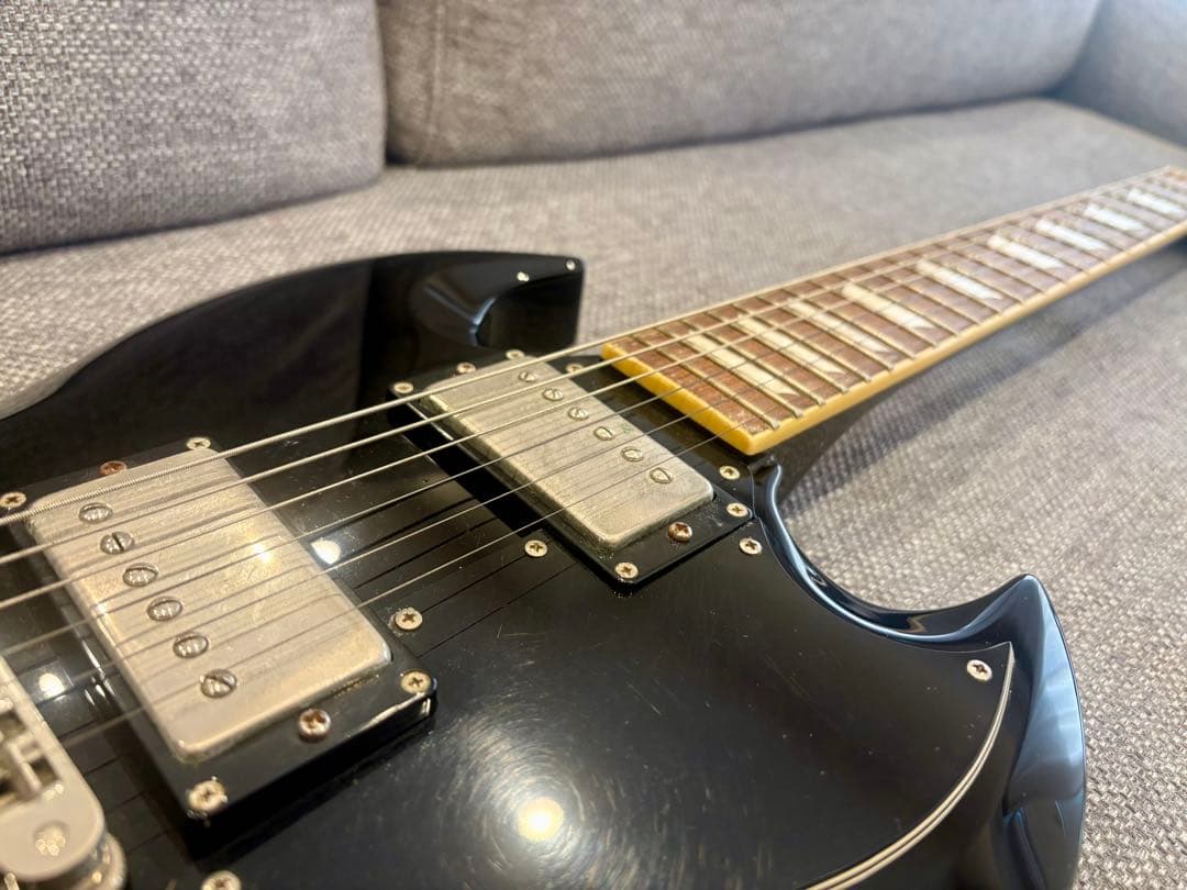 Burny (Fernandes) SGモデル ブラック スモールピックガード