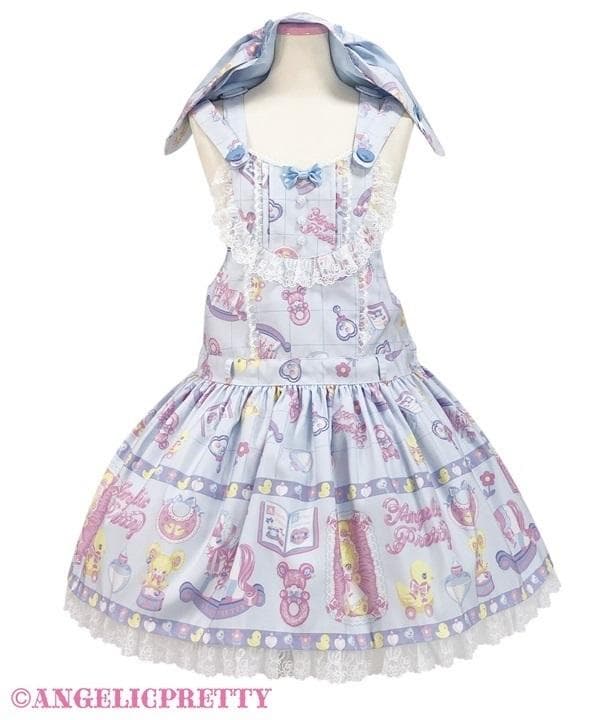 ANGELIⅭPRETTY♡Baby Toys♡サロペット♡サックス