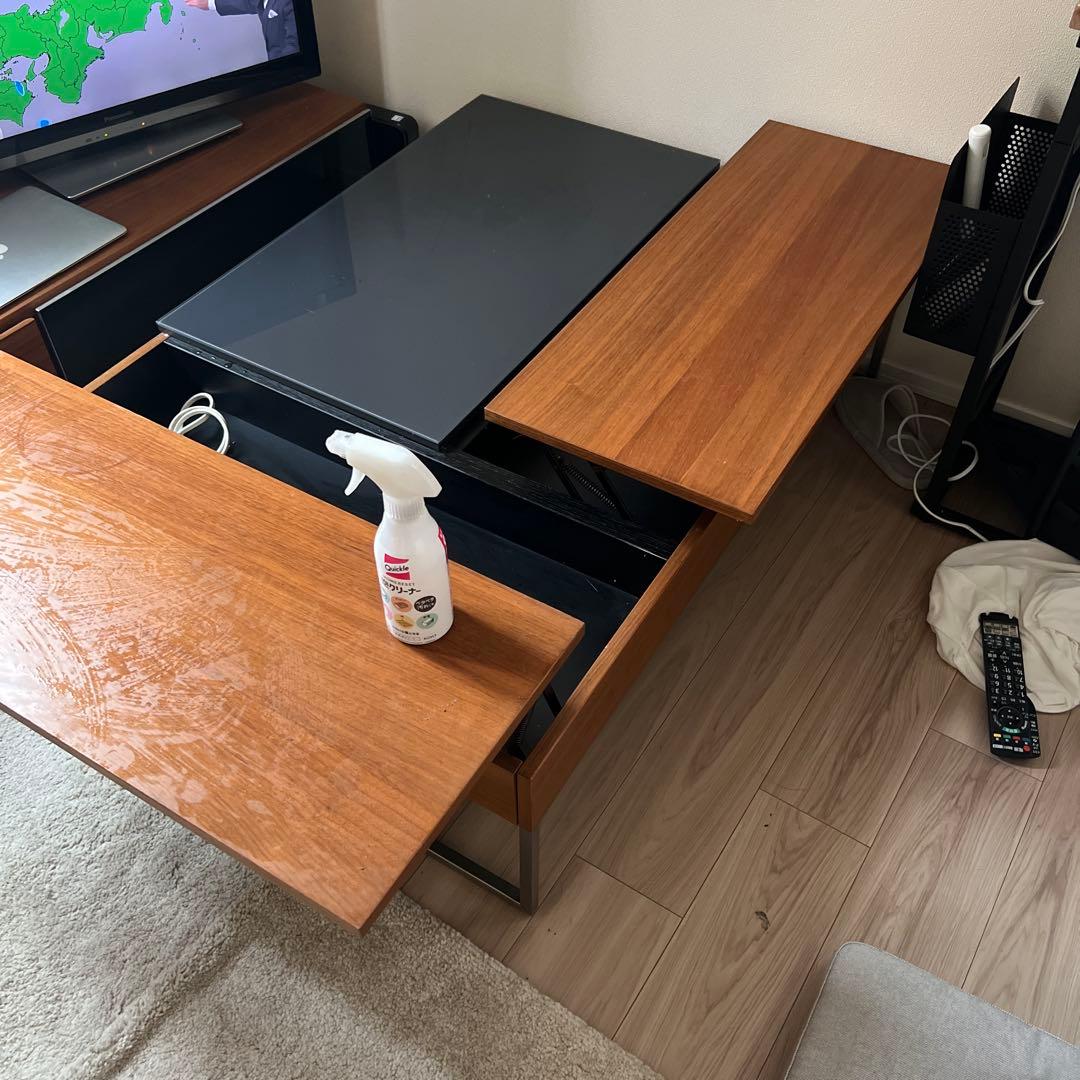 ボーコンセプトローテーブル ダークブラウン