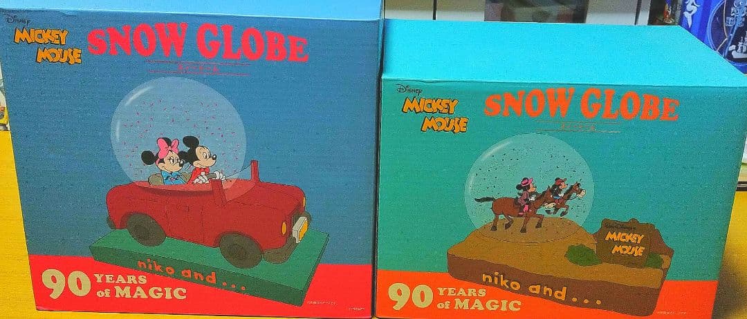 ニコアンド　ディズニー　ミッキー　ウォーターグローブ　スノードーム