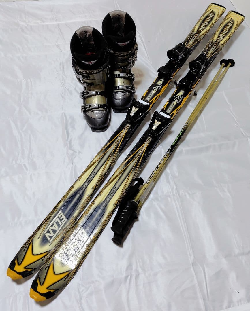 B■スキーセット■ELAN173cm■NORDICA 27〜27.5cm