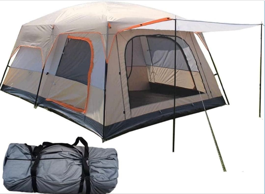 キャノピーテント リビング+２ルーム付き 4-6人