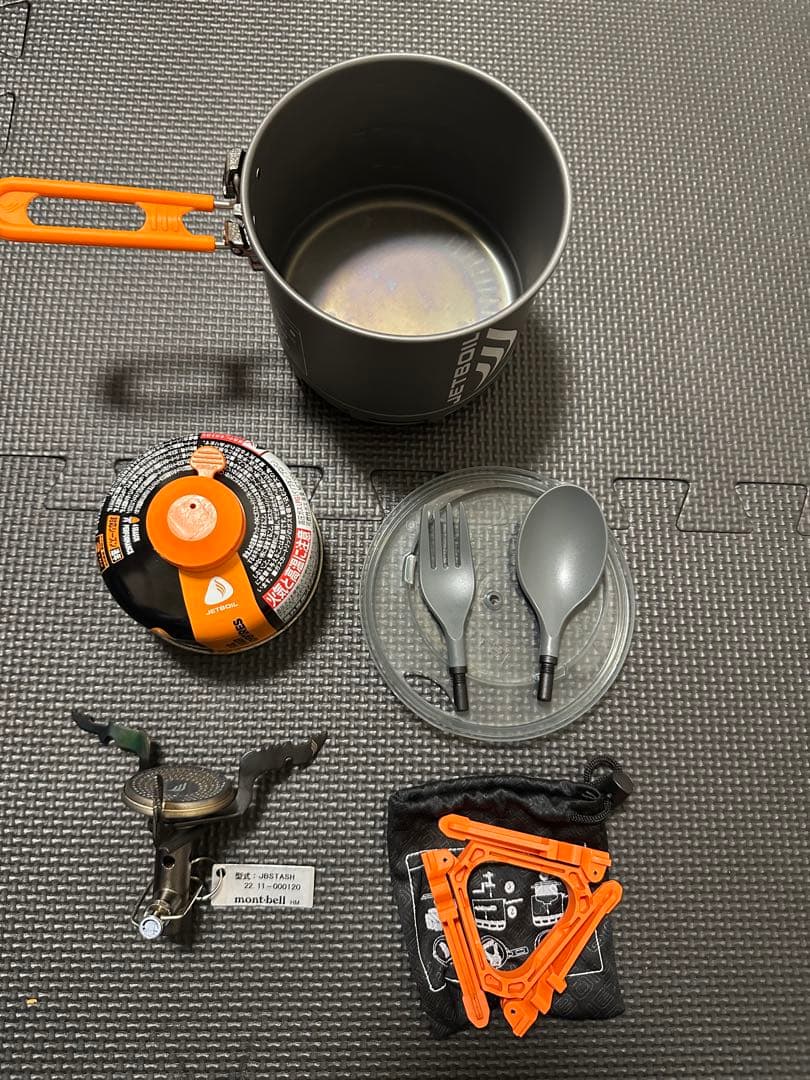 JETBOIL クッカーセット mont-bell バーナー付き