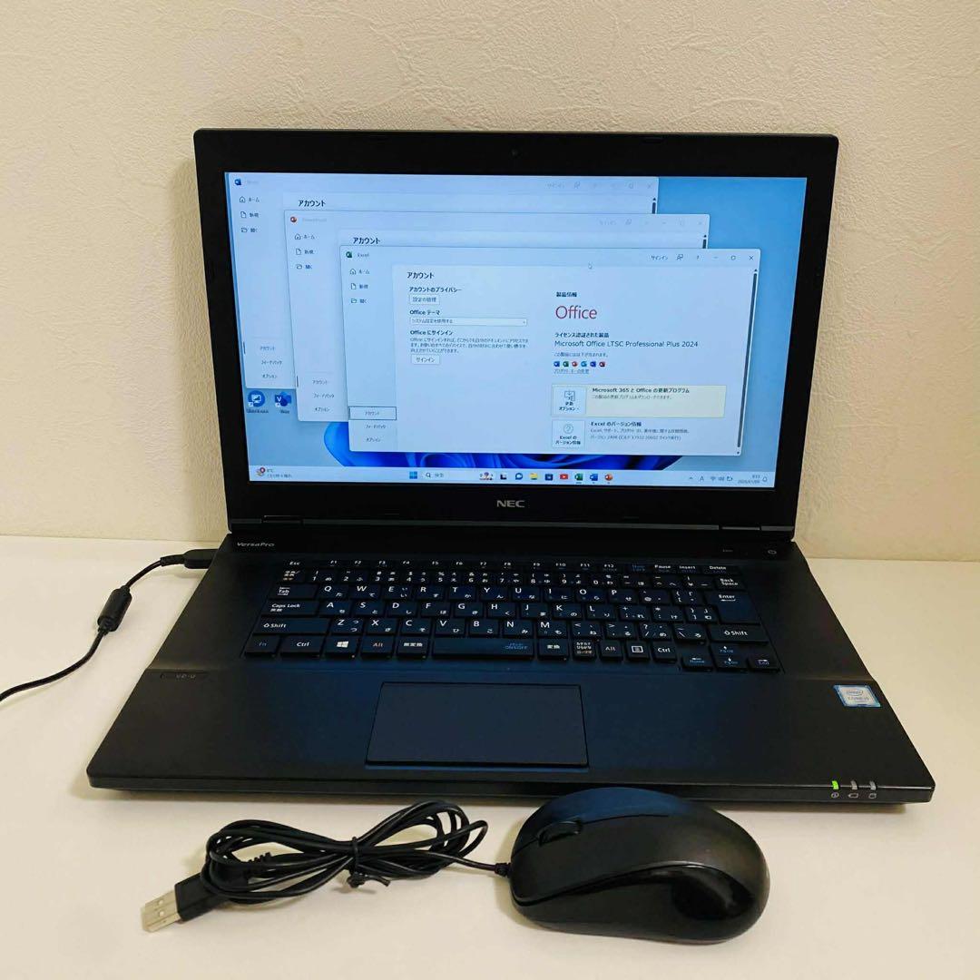 Y14 NECノートパソコンi5メモリ8G高速SSD256G Windows11