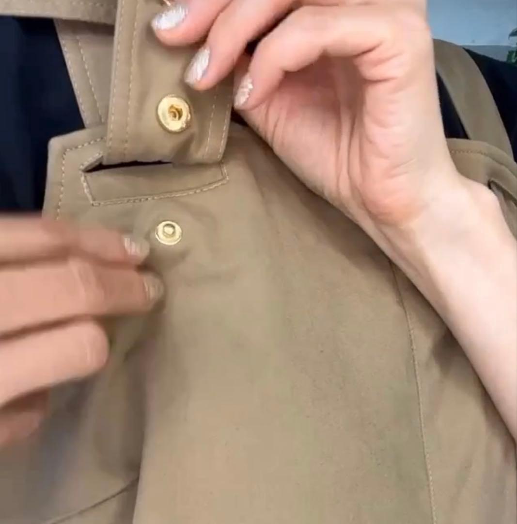 期間限定　WCJ 若槻千夏ブランド　サロペット　キャメル　大人サロペ