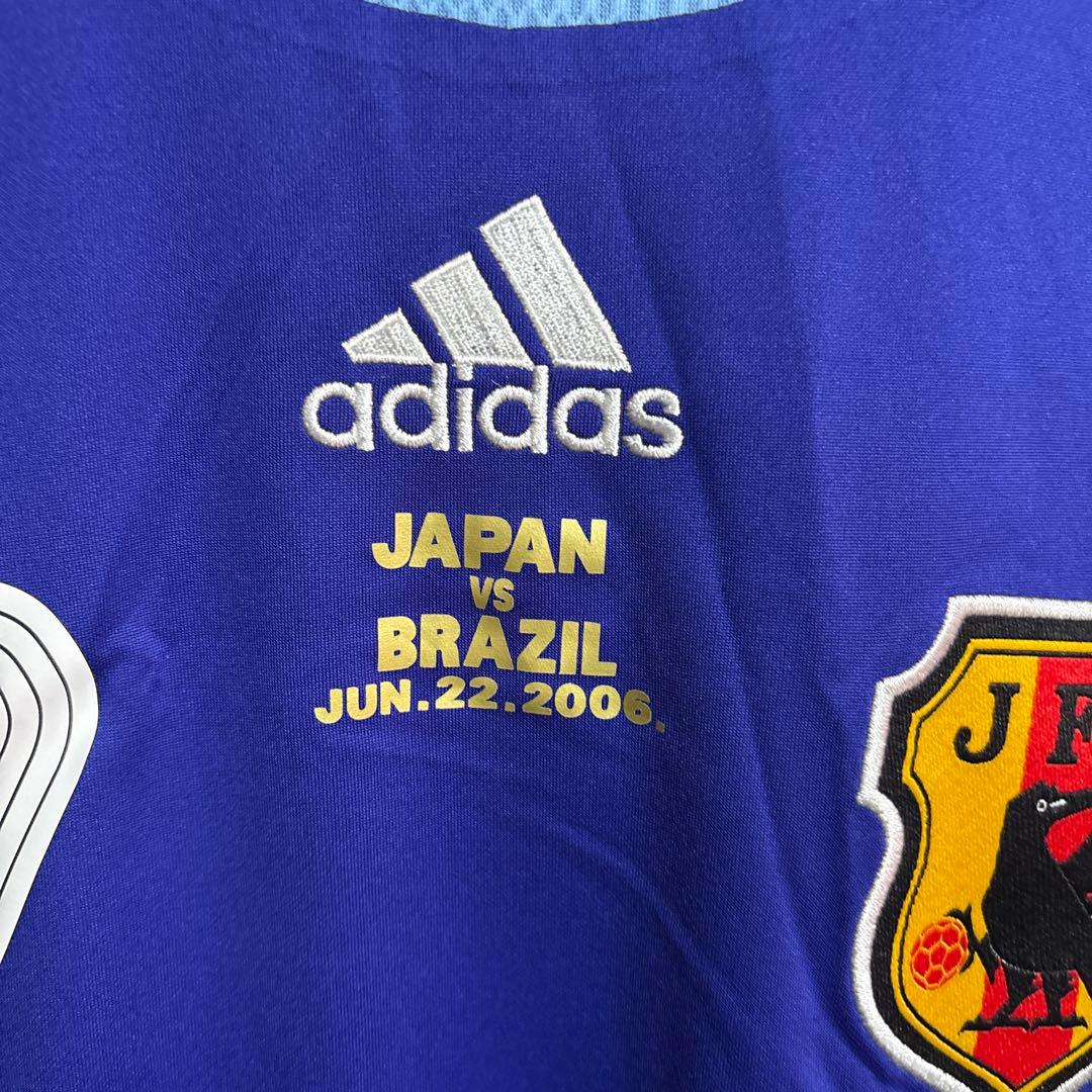 日本代表　中田英寿　2006年　オーセンティック　ユニフォーム　ブラジル戦