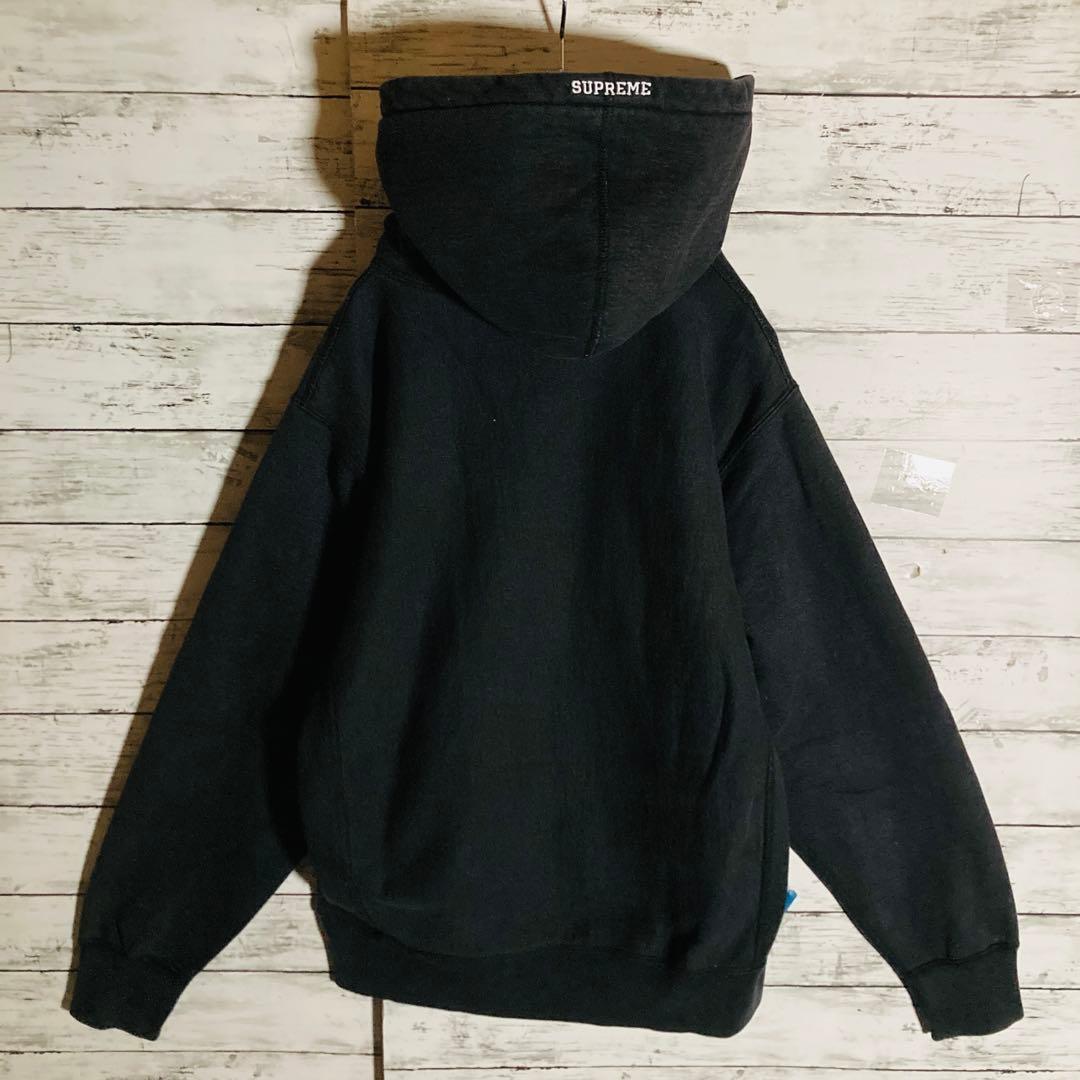 【カナダ製】シュプリーム⭐️Sロゴ刺繍　パーカー　正規品鑑定済　L相当　入手困難