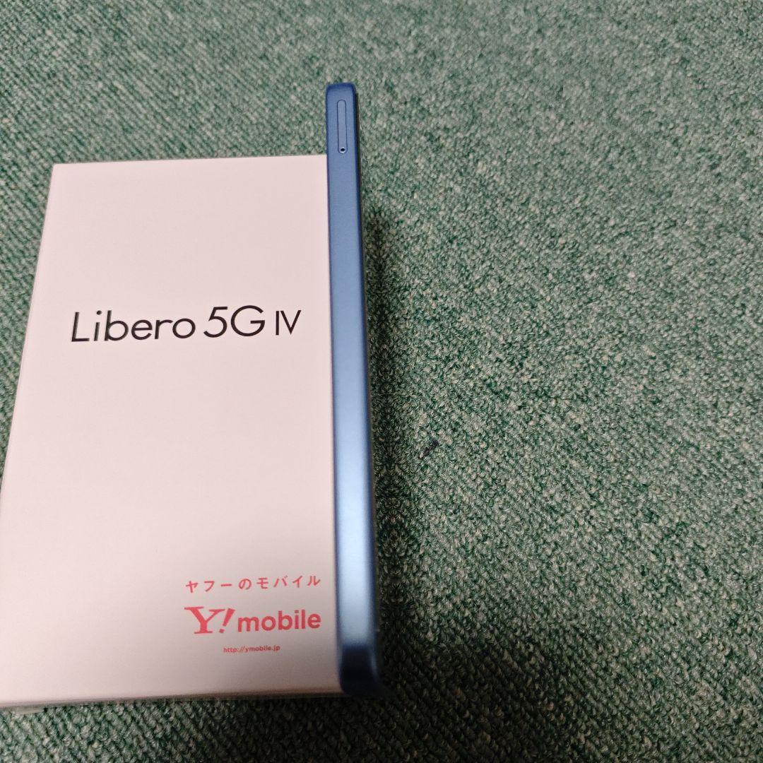 中古ZTE Libero 5G IV A302ZT ブルー