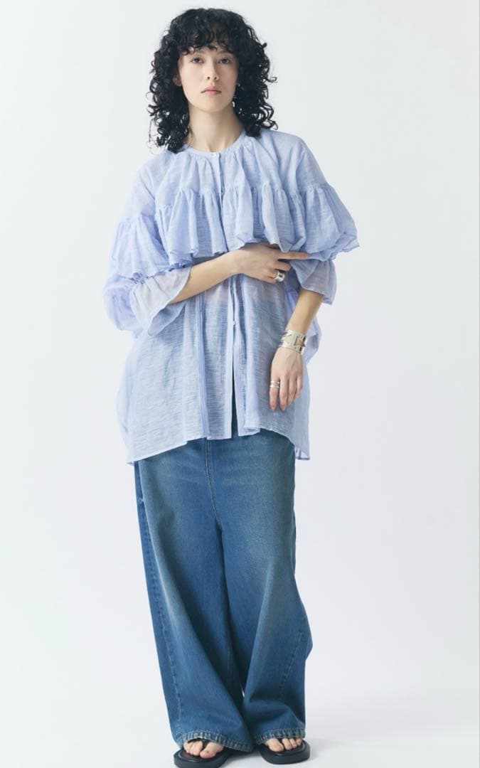 Curensology(カレンソロジー)/＜&RC＞スーパーワイドルーズデニム