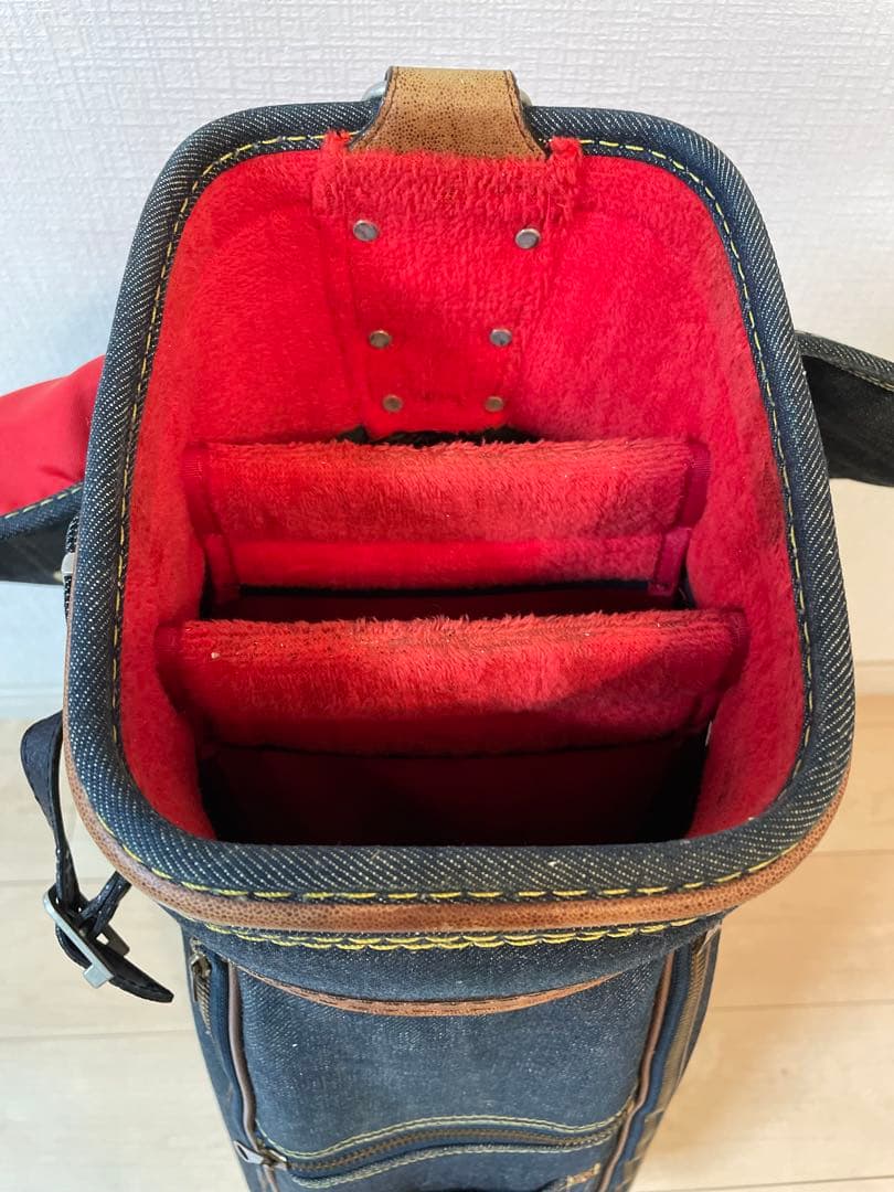 EVISU エヴィス ゴルフ　キャディバッグ　初期モデル