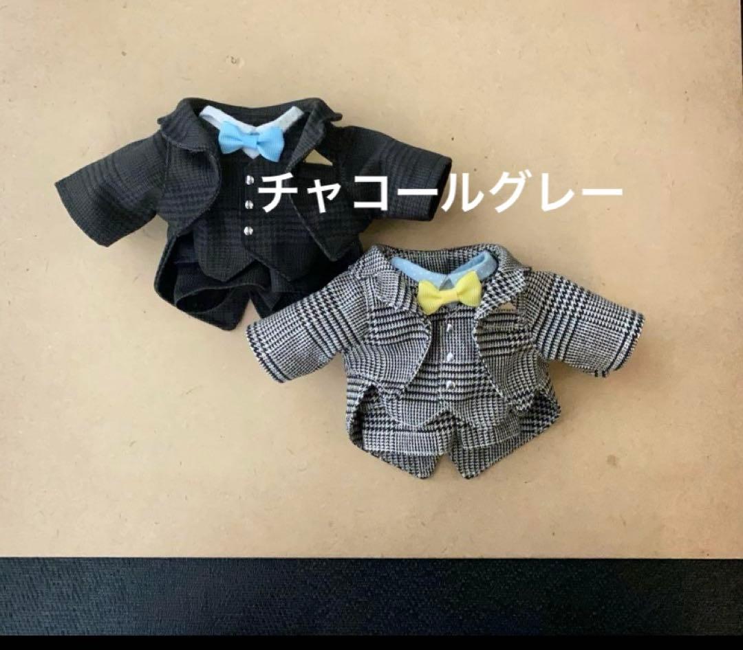 専用　1/12サイズ サロペットとカットソー　綿綿　ハンドメイド　アウトフィット