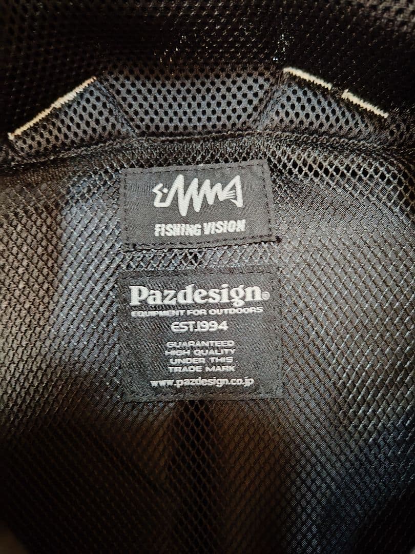 限界価格！釣りビジョン×Pazdesign FV-F401A フィッシングベスト