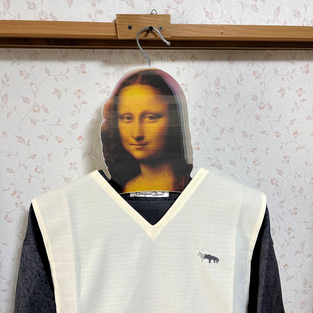モナリザの顔付きハンガー　超入手困難品 ハンドメイド作品　非売品　超限定品