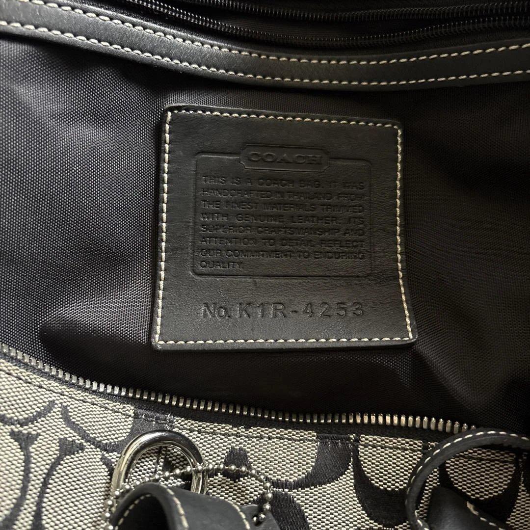 s*y様 コーチ　ボストンバック　ネイビー