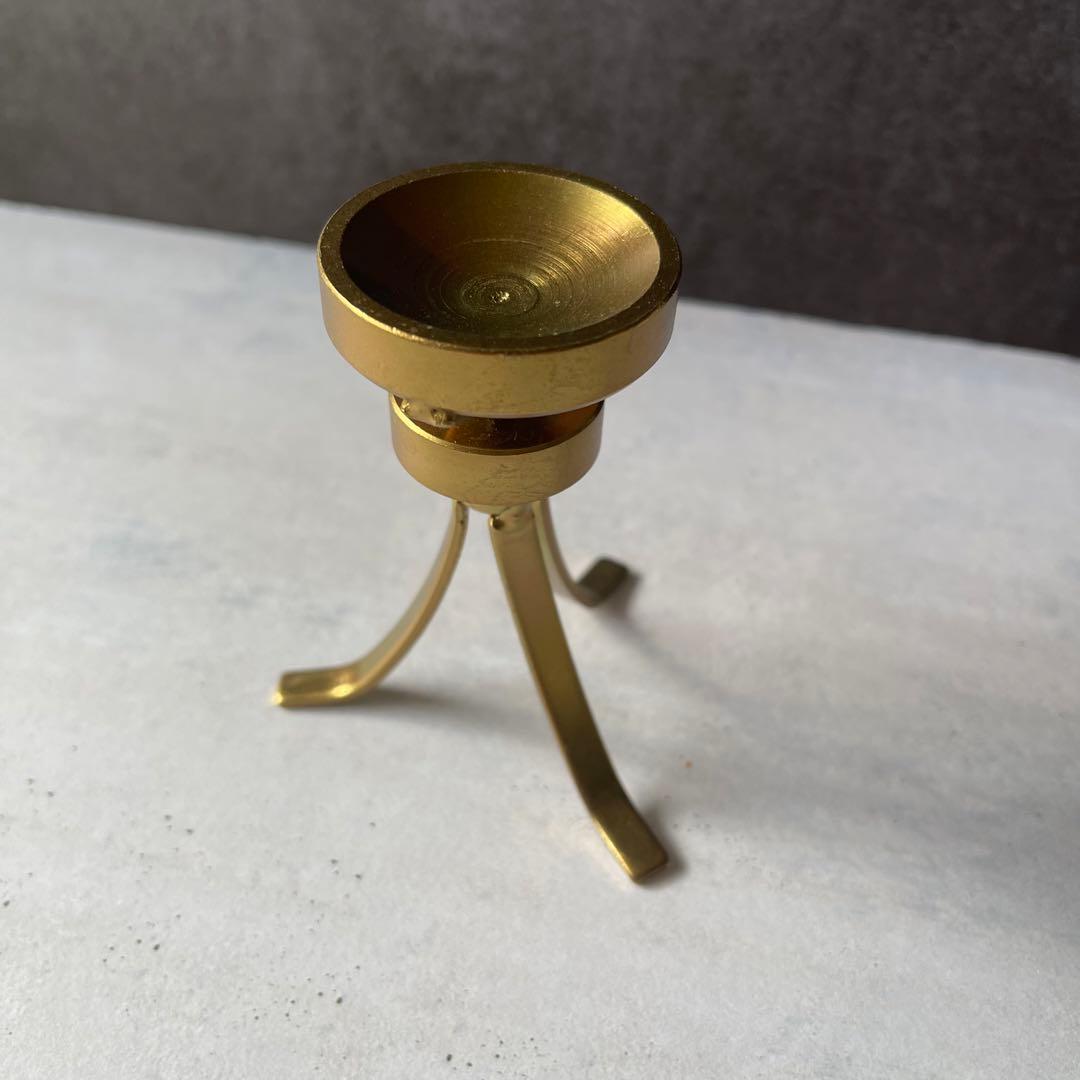 回転式 台座 マットゴールド スフィア