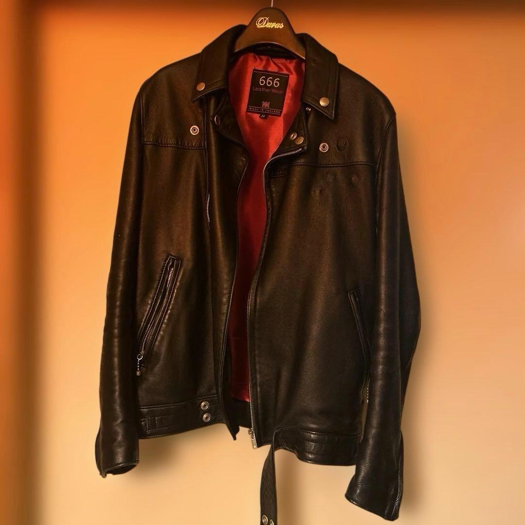 channaga 666 ライダース 34 シープスキン