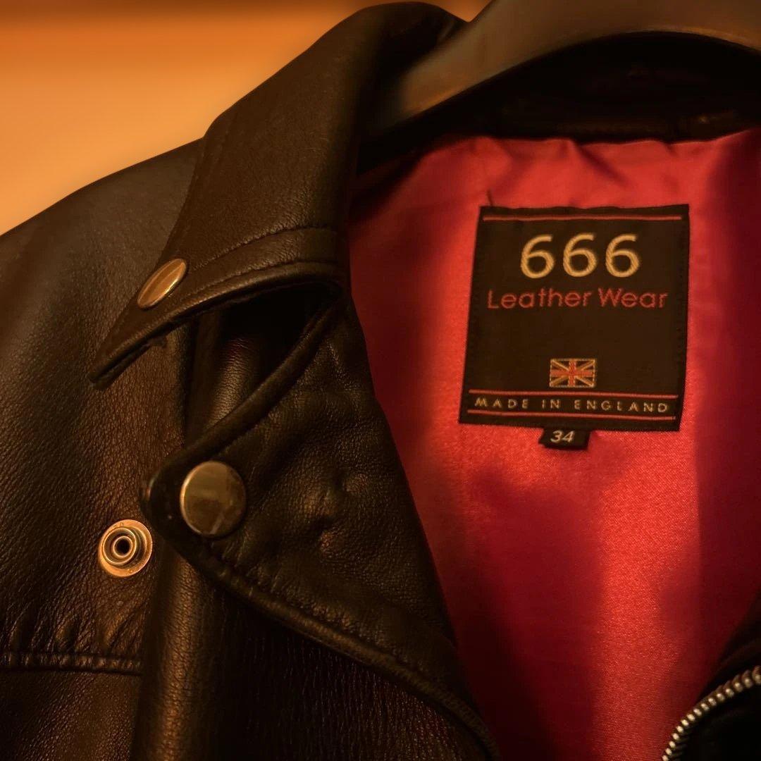 channaga 666 ライダース 34 シープスキン