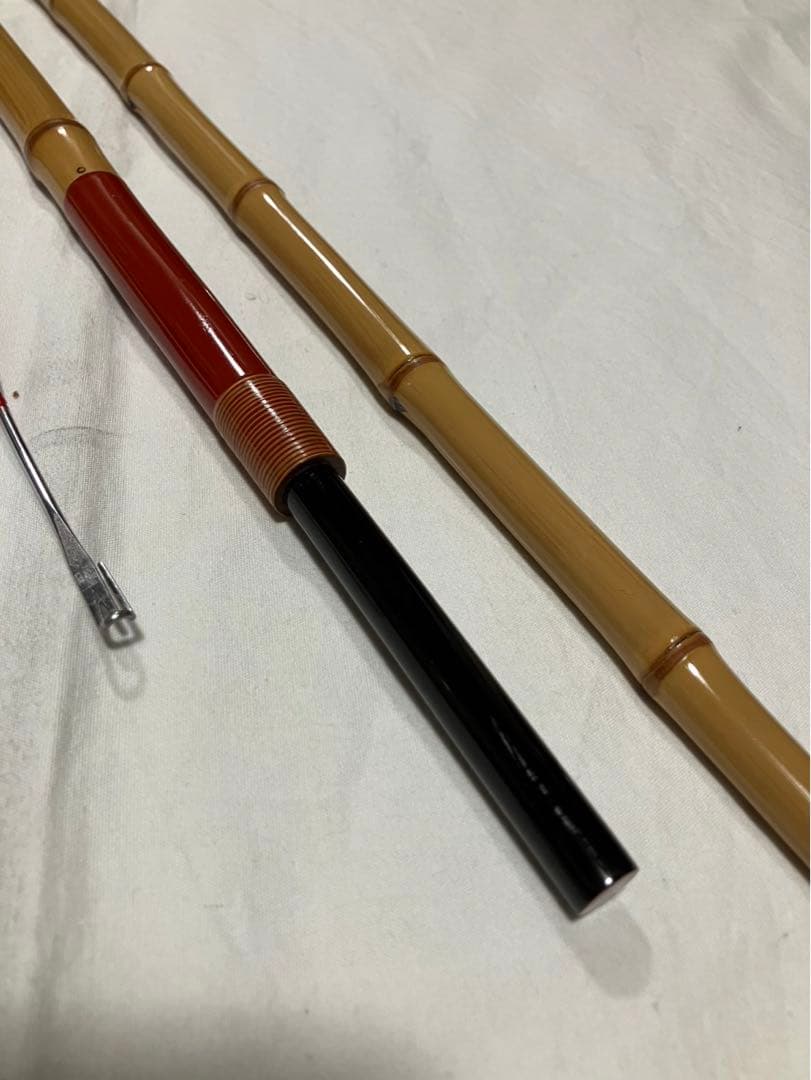 へら釣り用竿掛け　竿吉作➕針外し➕天然木万力　美品