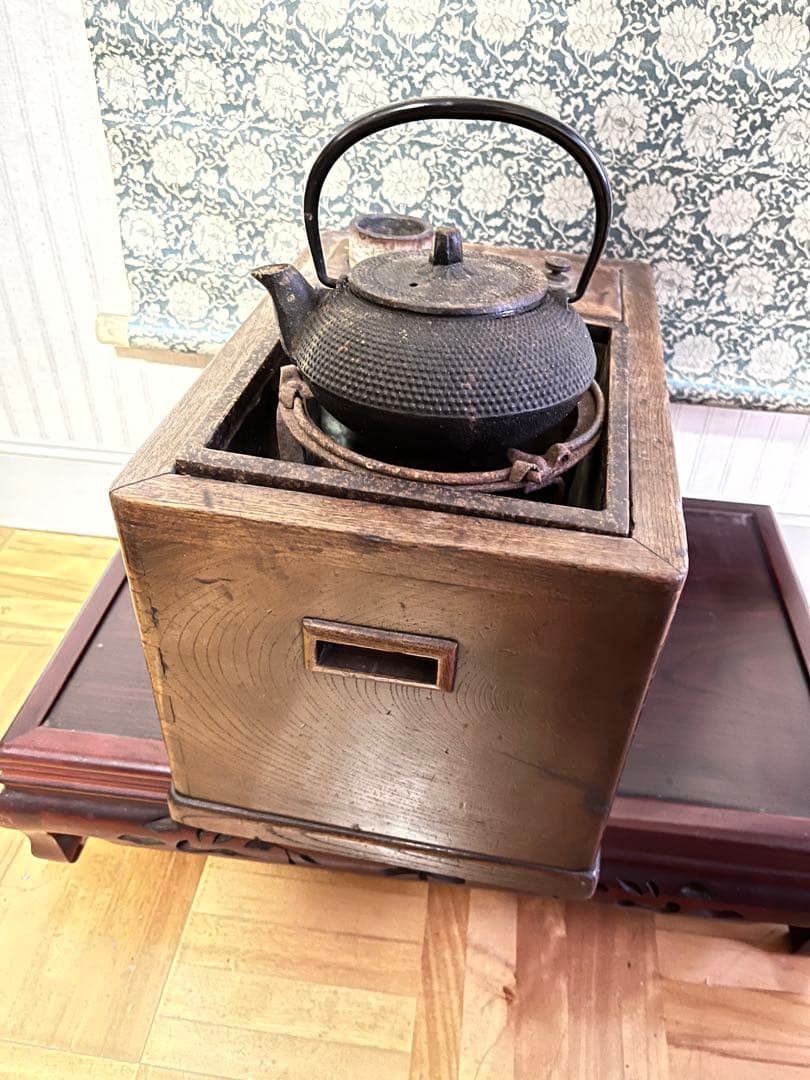 茶道具セット　鉄瓶　茶掛