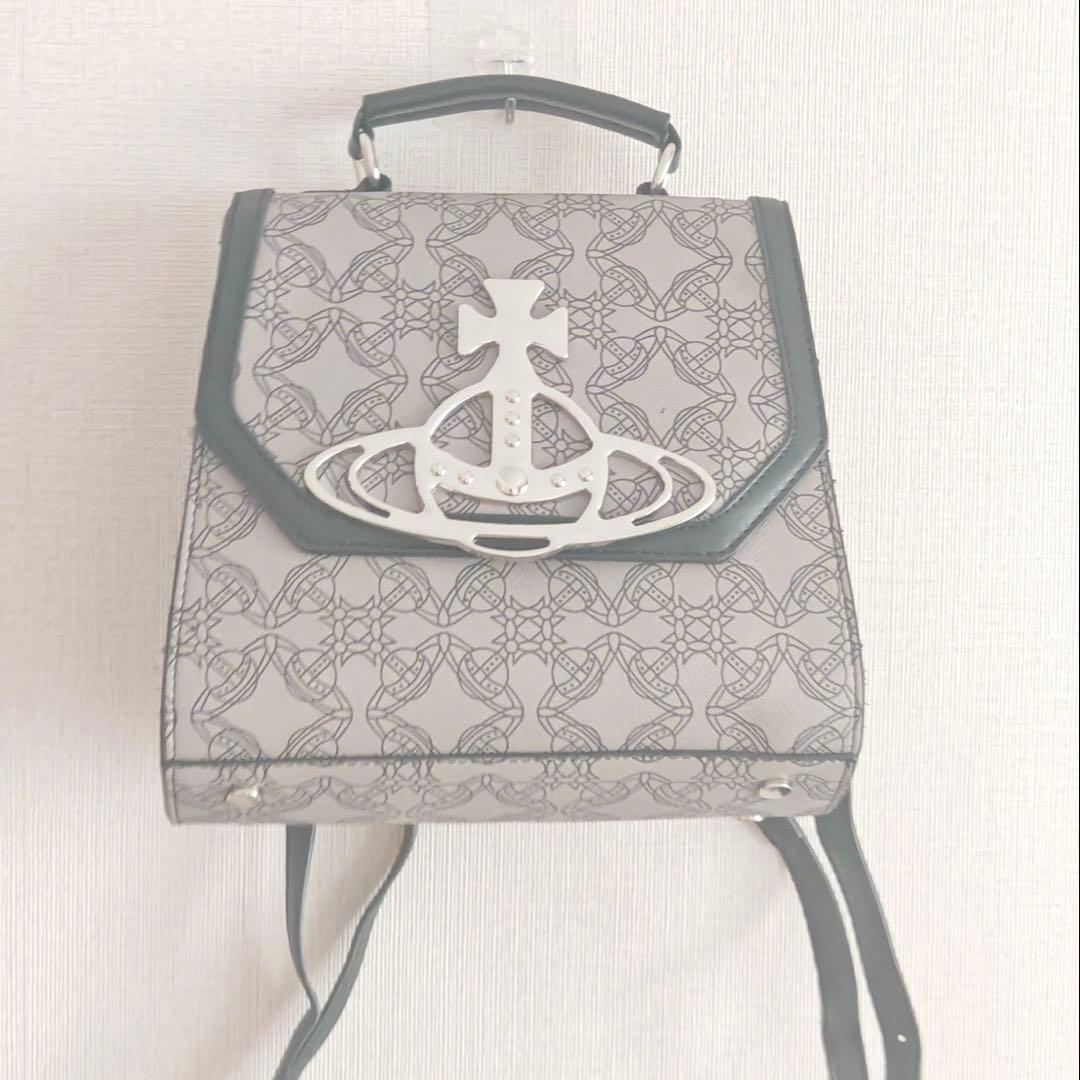 Vivienne　Westwood　幾何学模様リュックサック　バックパック　美品