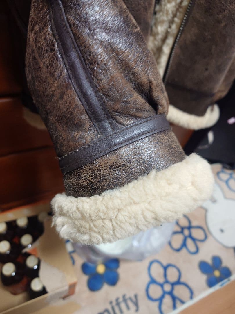 上野商会 DOG FIGHT ヴィンテージ ムートンジャケット 肉厚