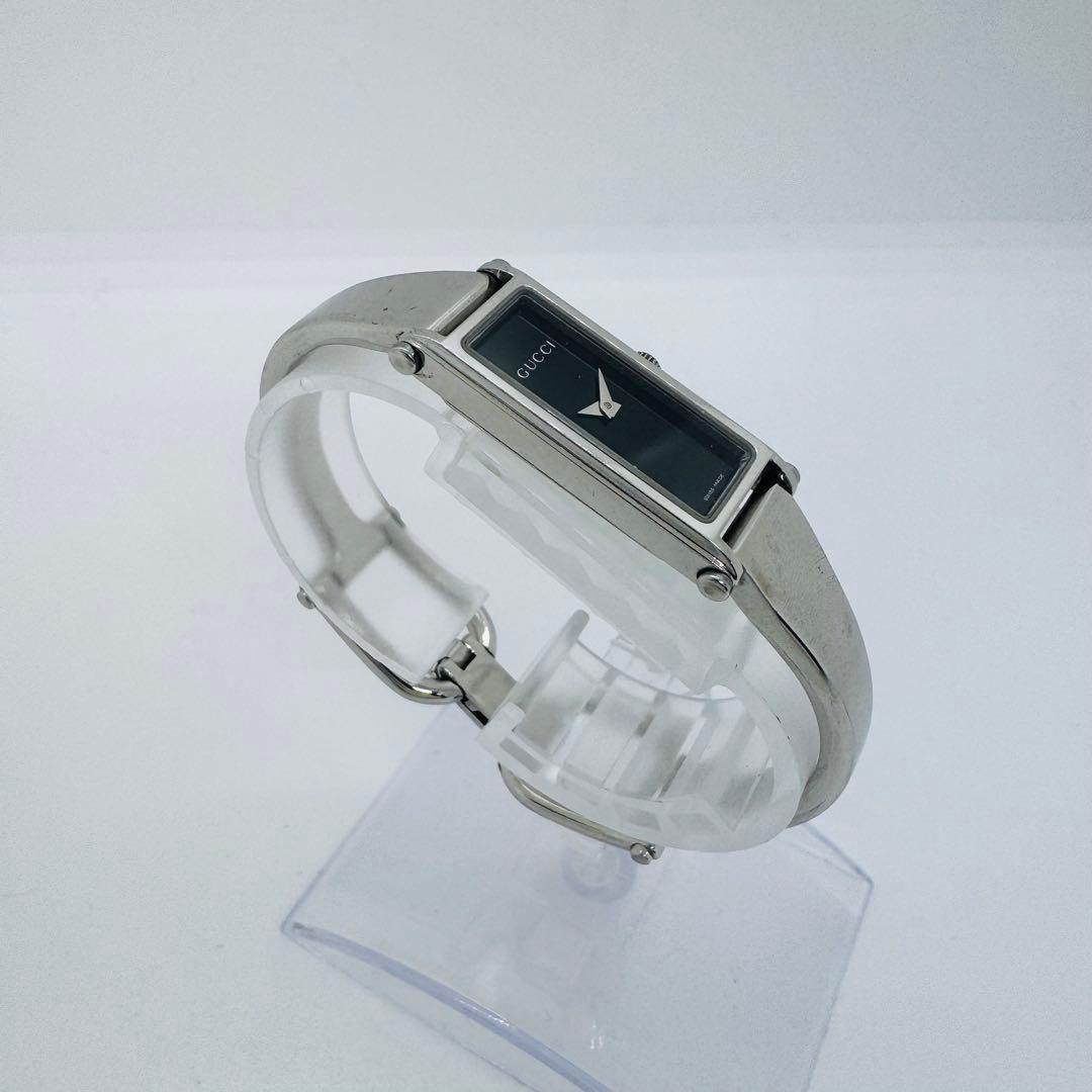 ✨GUCCI✨グッチ✨1500L✨ブラック文字盤✨シルバー✨クォーツ✨腕時計✨