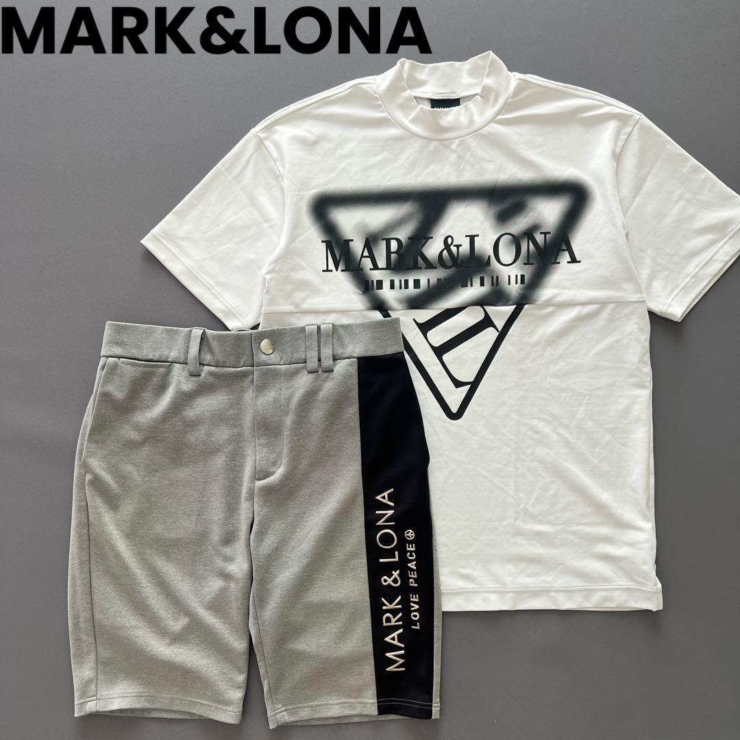 MARK&LONA マークアンドロナ　セットアップ　コード　メンズ　ゴルフ　ロゴ