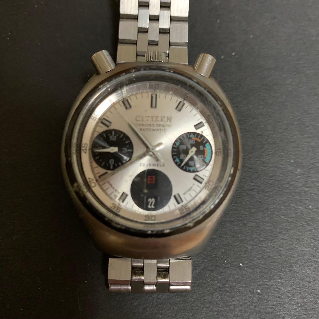 4-901011Y CITIZEN チャレンジタイマー クロノグラフ