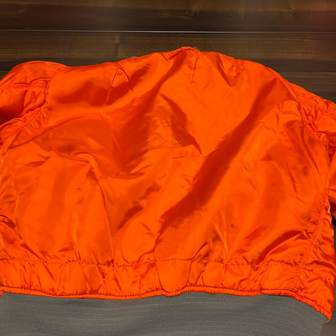 て*様 ALPHA MA-1 USA製 IDEAL ZIP