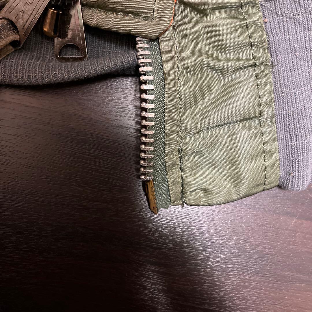 て*様 ALPHA MA-1 USA製 IDEAL ZIP