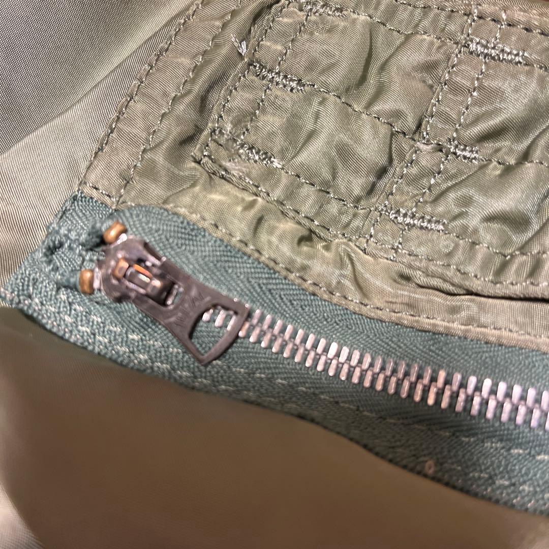 て*様 ALPHA MA-1 USA製 IDEAL ZIP