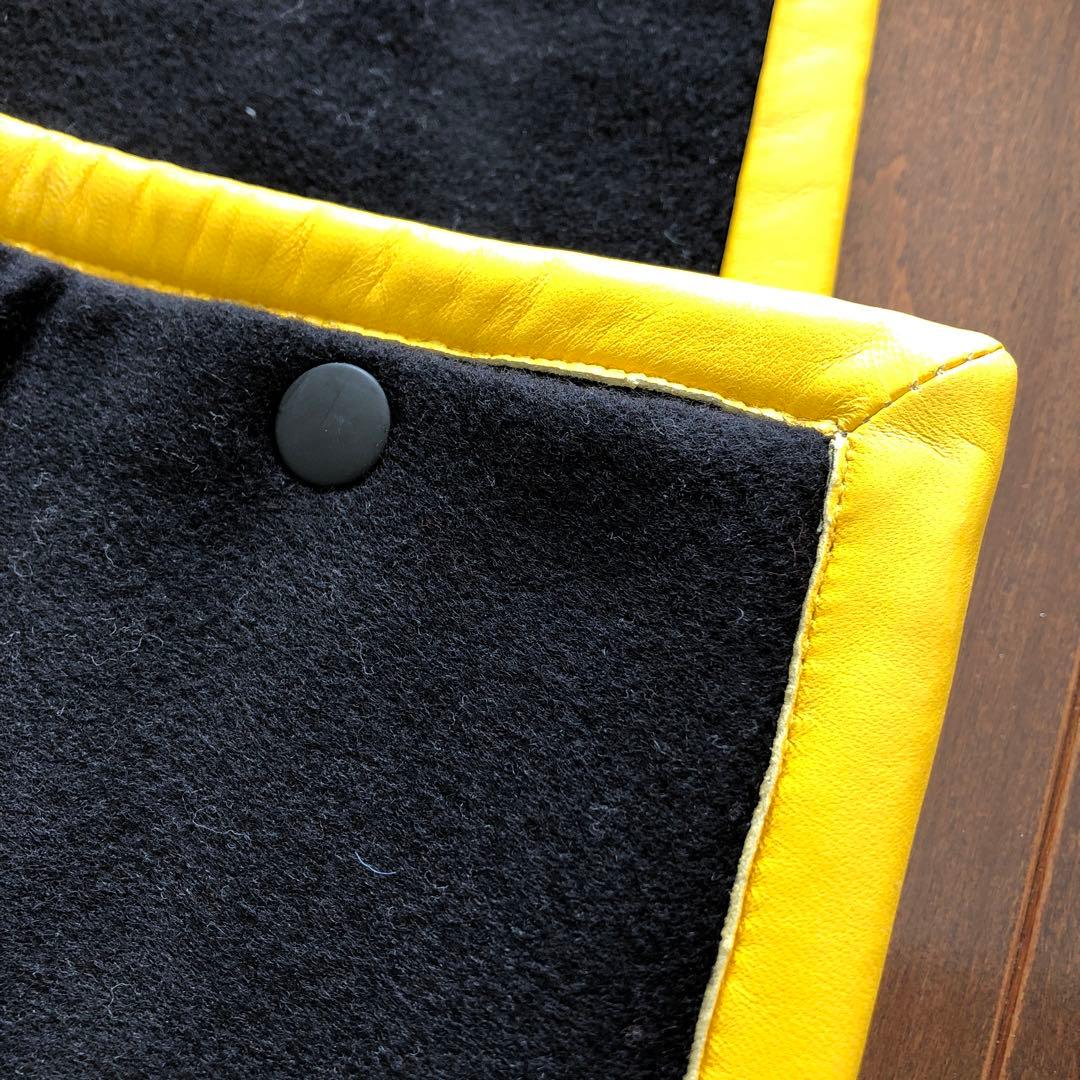 ビンテージ　米国製　ラルフローレン　ウール×羊革　ピローシャム　クッションカバー