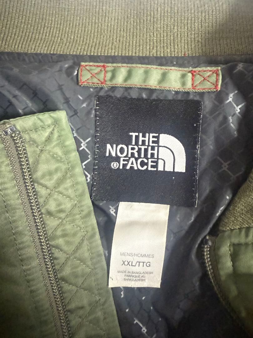 THE NORTH FACE MA-1ジャケット XXLTG オリーブ