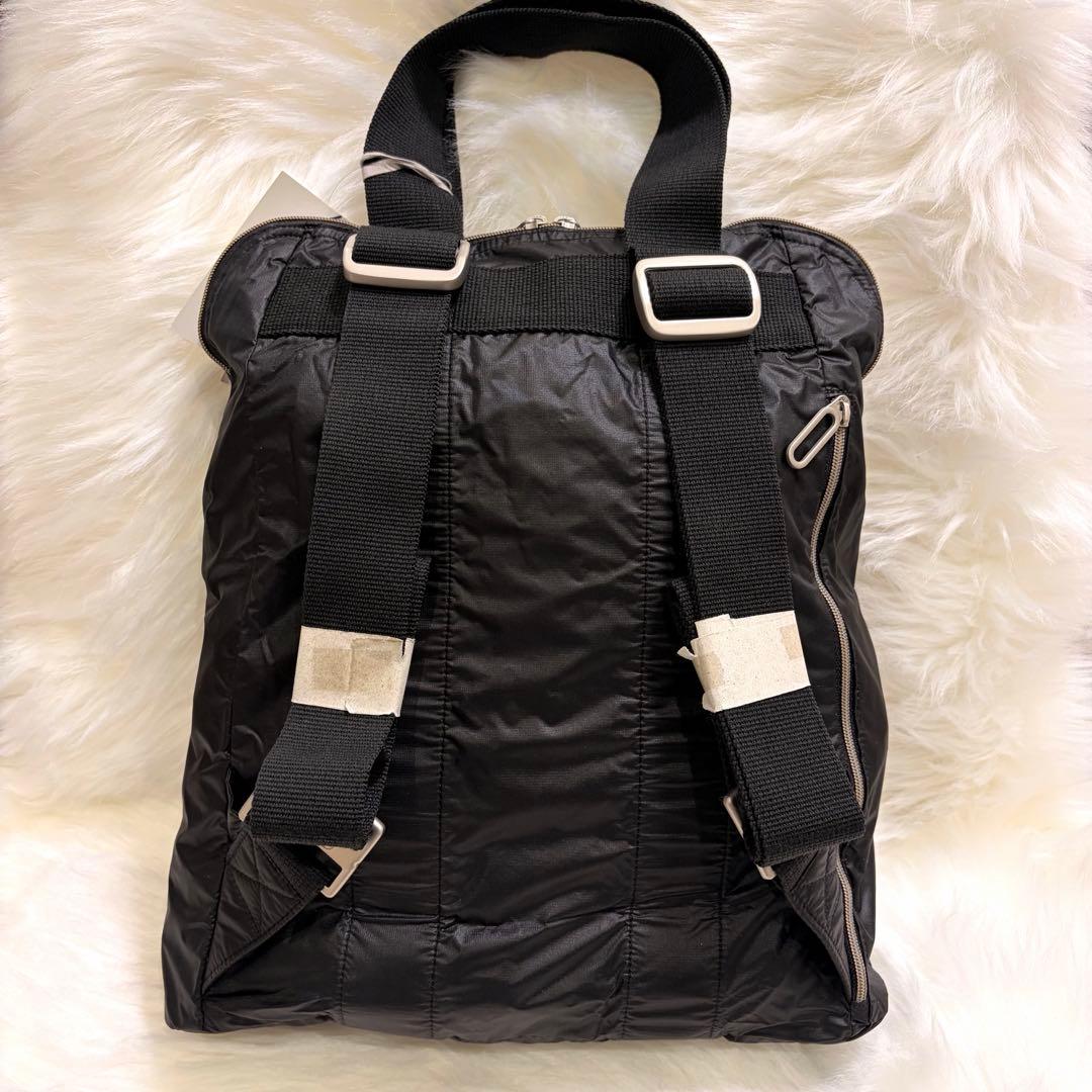 【新品】LeSportsac（レスポートサック）リュック 2way 黒 無地