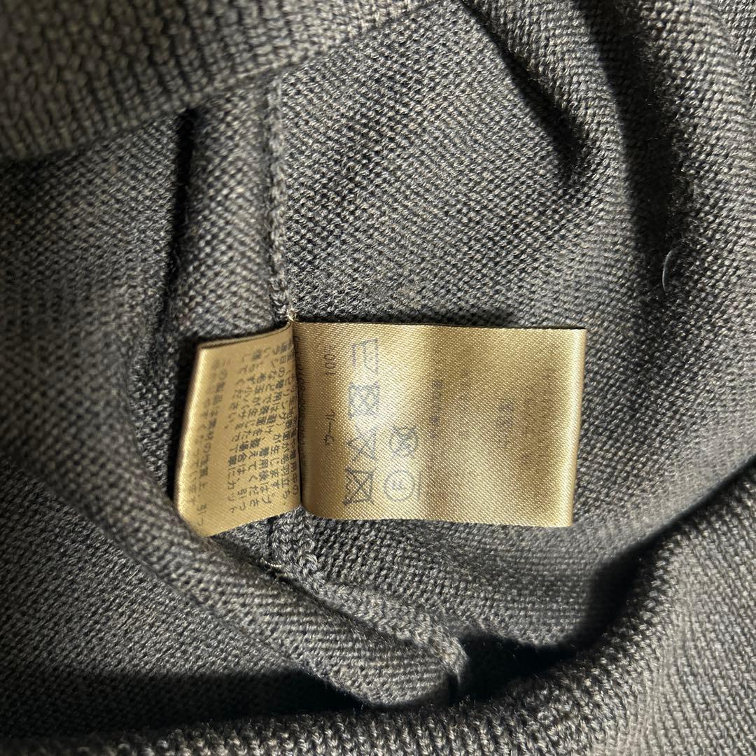 極美品/エブリデイアイライク定価3万ベーシックニット　クルーネック　ブラウン