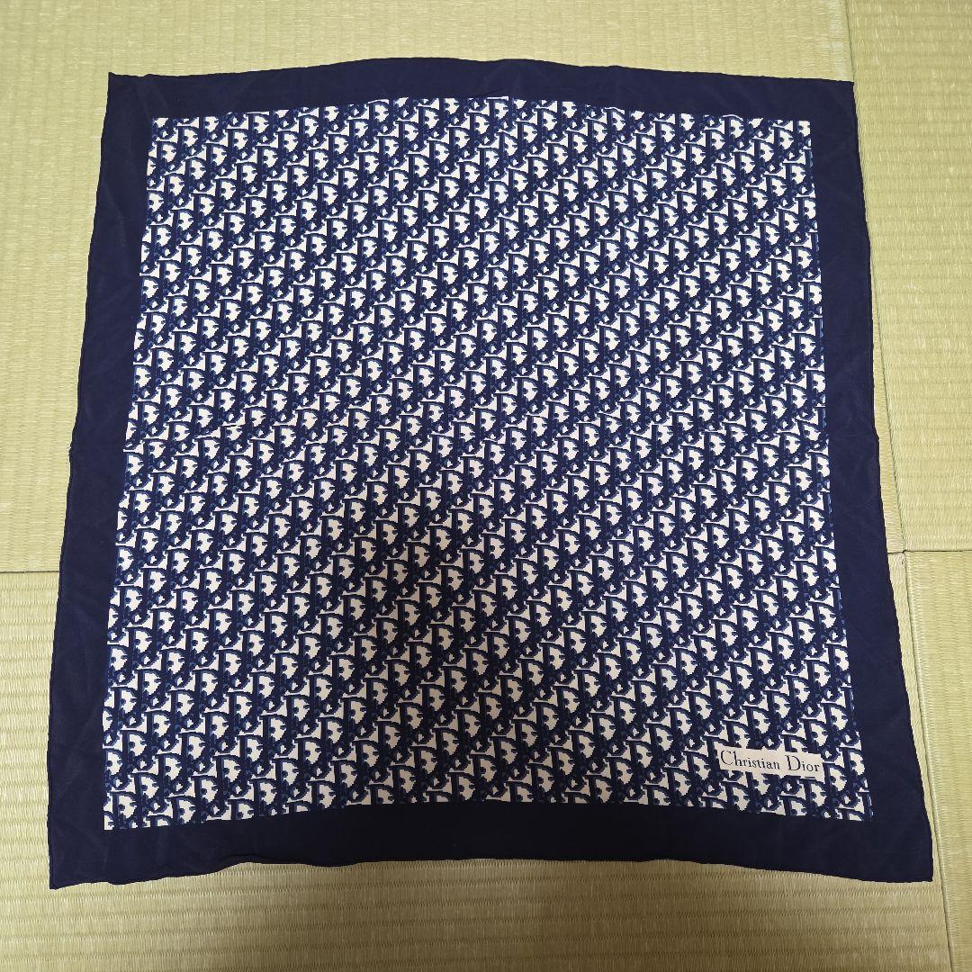 極美品 クリスチャンディオール トロッター スカーフ
