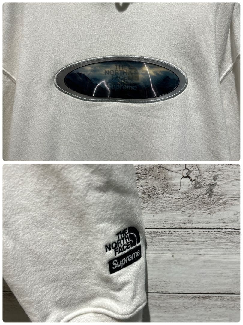 【即完売モデル】シュプリームxザノースフェイス☆ビックロゴ　パーカー