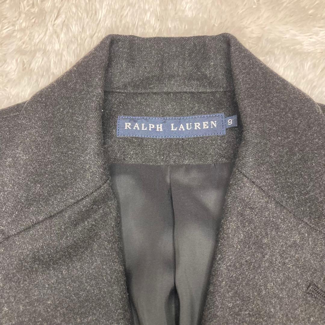 極美品✨ラルフローレン　スーツ　セットアップ　羊毛　カシミヤ混　アンゴラ