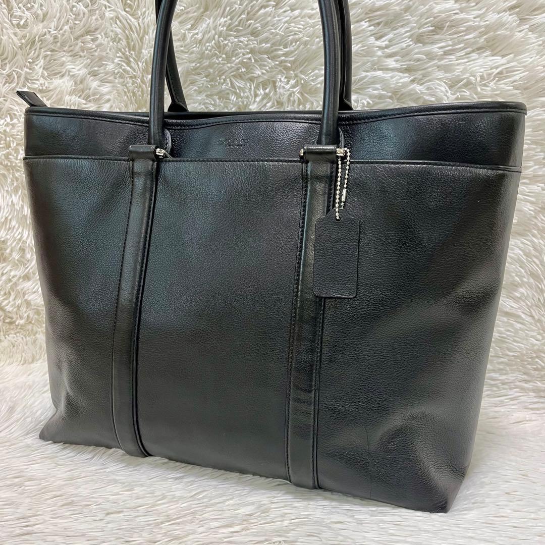 コーチ 2way トートバッグ ブリーフケース メトロポリタン 大容量