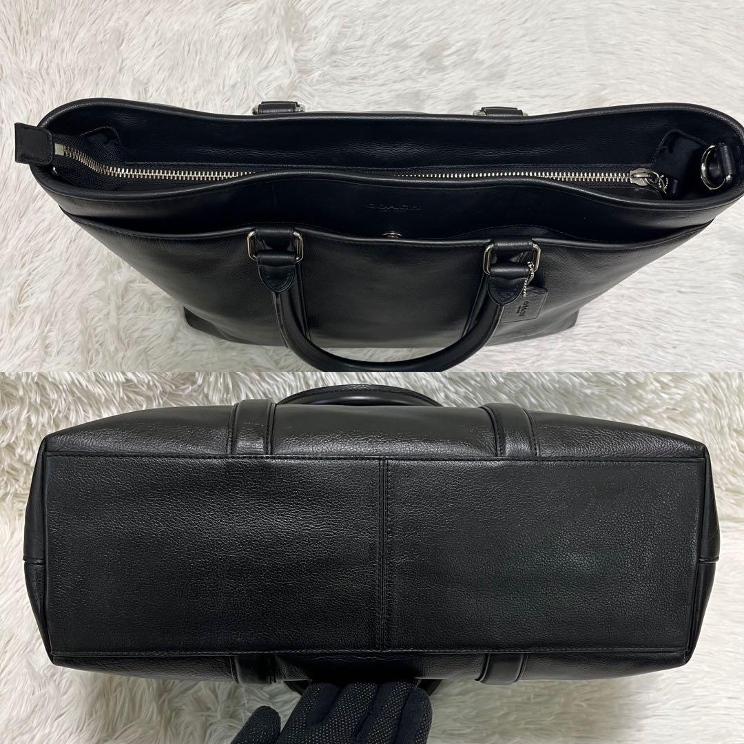 コーチ 2way トートバッグ ブリーフケース メトロポリタン 大容量