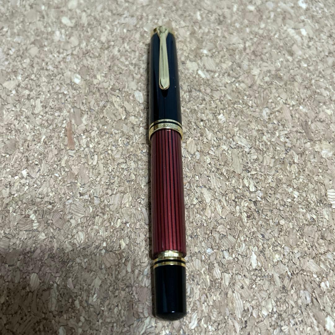 ペリカン　万年筆　スーべレーン　M800 k18 赤