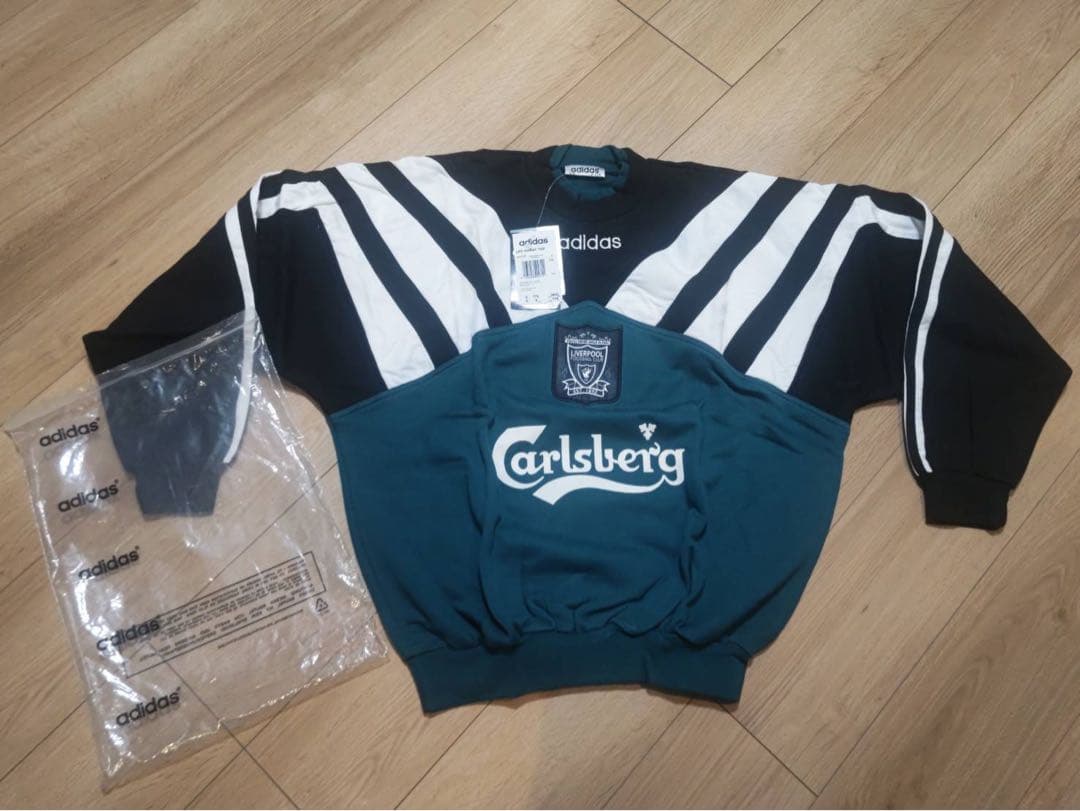 希少！90年代！リヴァプールFC 1995-96シーズン ドリルトップ 新品☆