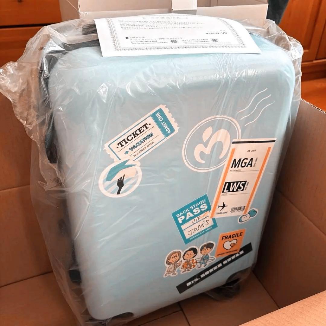 Mrs. GREEN APPLE キャリーケース　ローソンキャンペーン当選品