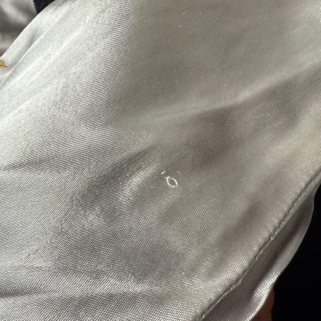 ヒューストン 別珍 リバーシブル スカジャン L 豪華刺繍