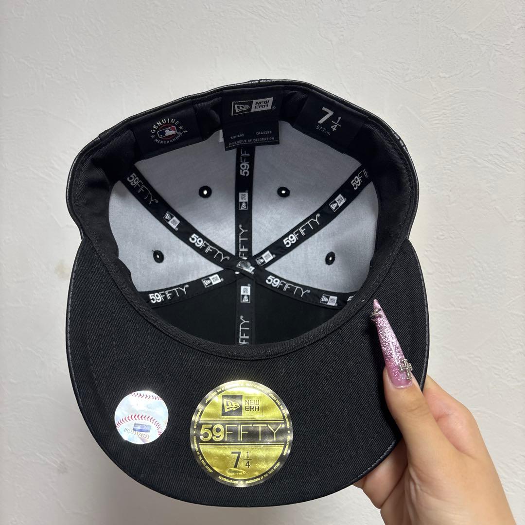 New Era ニューヨーク・ヤンキース ラインストーンキャップ